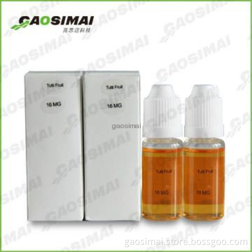 PET plastic bottle for e-cig/e-liquid with childproof cap&tamper evide